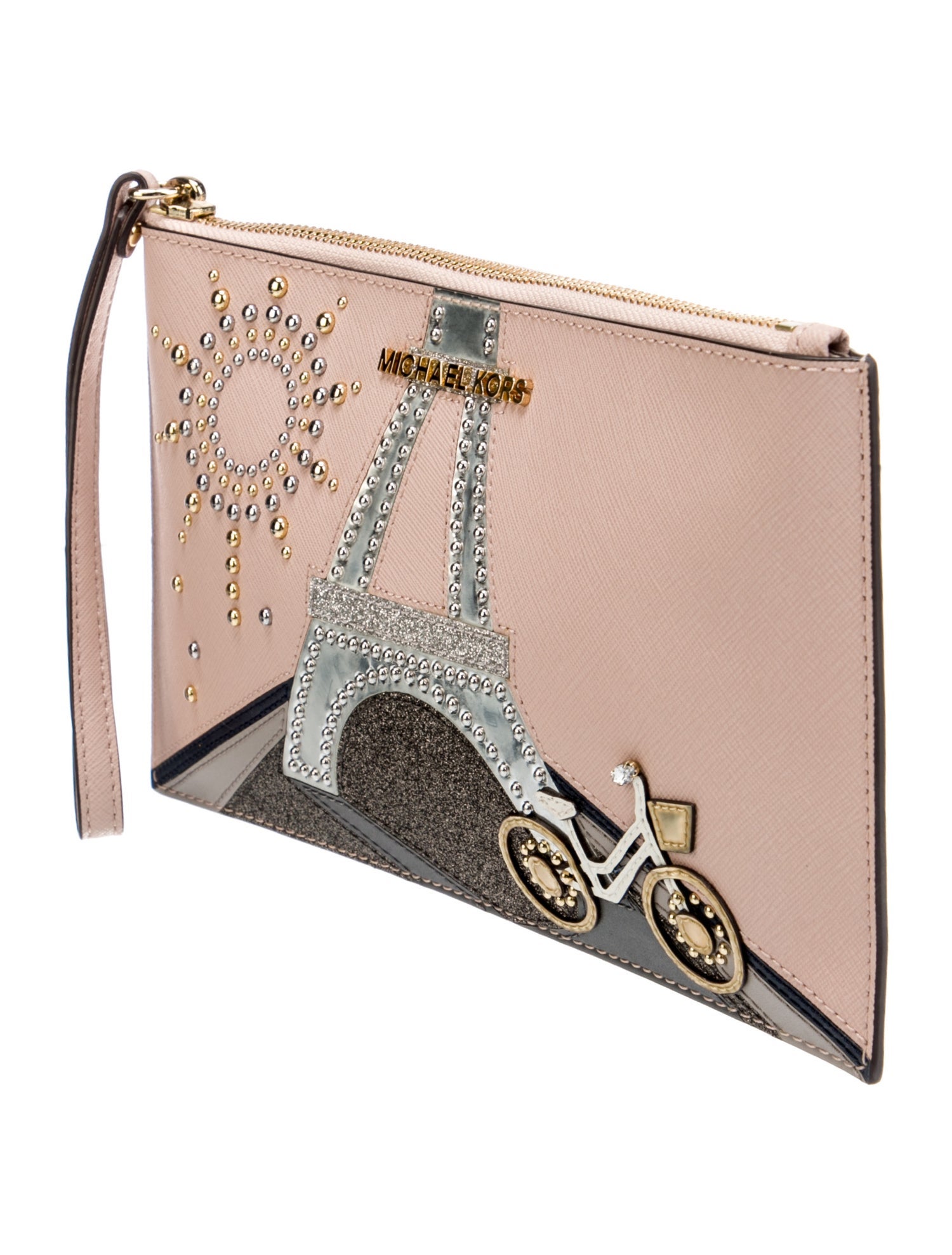 Michael Kors Saffiano Leather Clutch